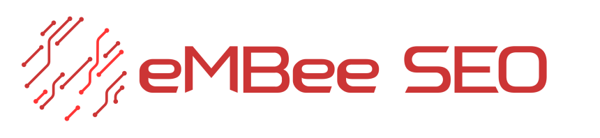 eMBee SEO Logo For Dark Backgrounds